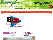Tablet Screenshot of holaciudadreal.com